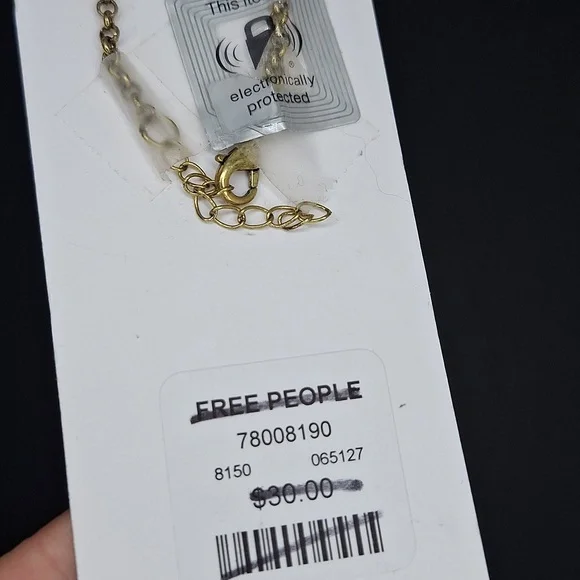 Onyx stone hand chain bracelet ring combination jewelry accessory - Picture 12 of 14